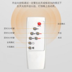 太陽能燈家用戶外庭院燈led超亮防水投光燈室內(nèi)外新農(nóng)村照明路燈